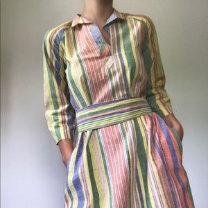 Vintage Stripe Dress